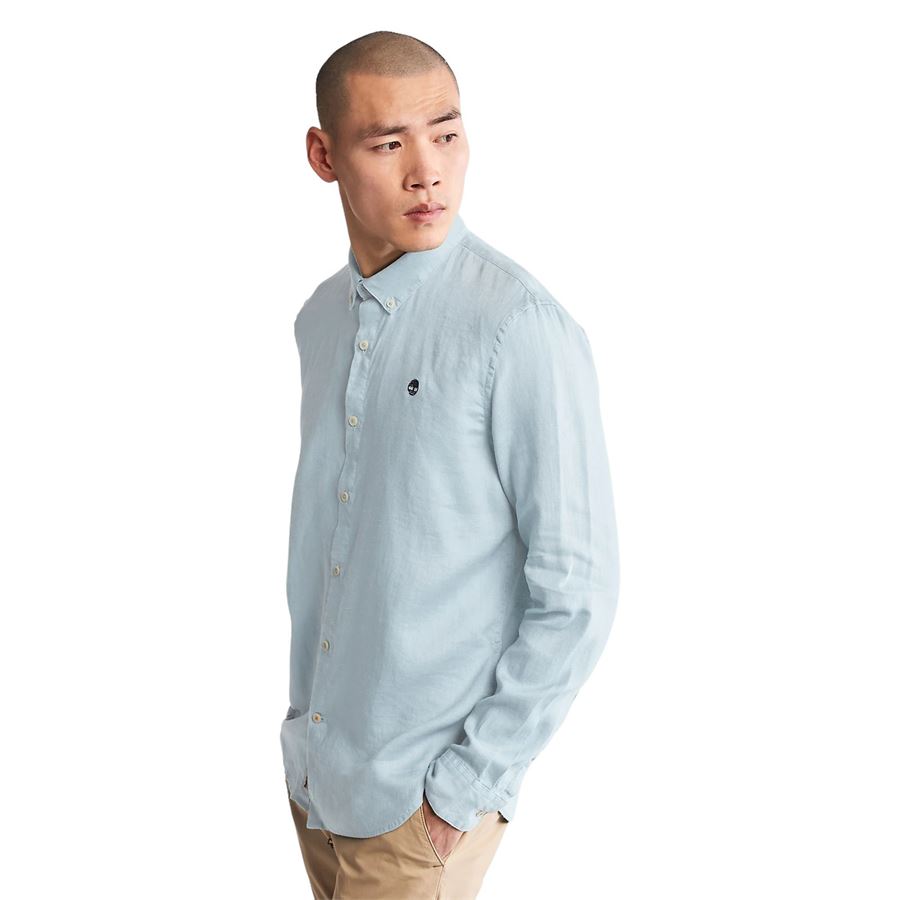Mill Brook camicia in lino da uomo Timberland | TB0A2DC3940